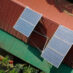 Et hjemme solcelleanlæg i landsbyen Balaima Punji i Bangladesh